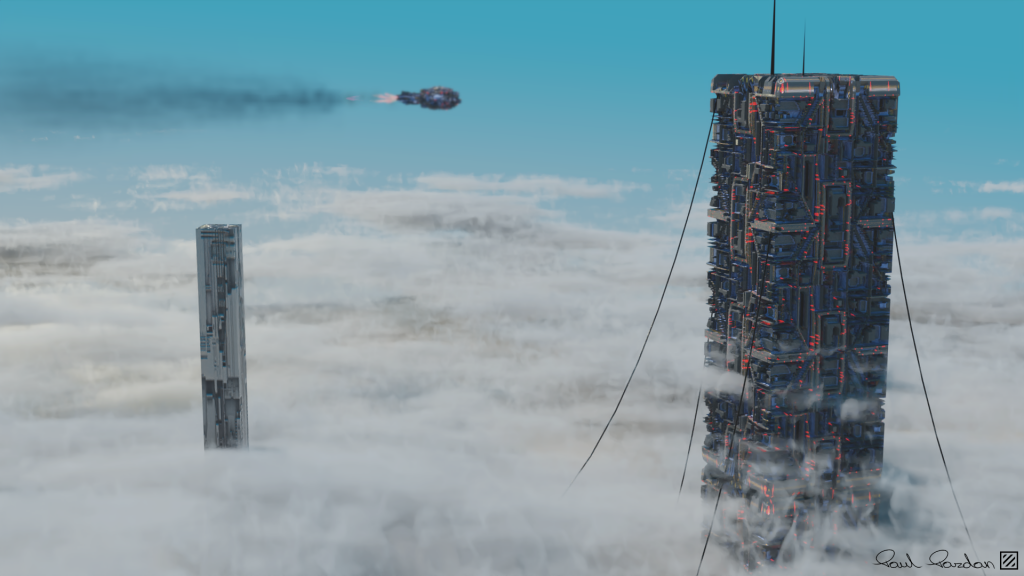 Above.
