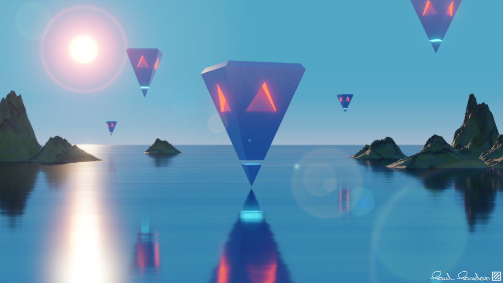 Seconds before invasion.