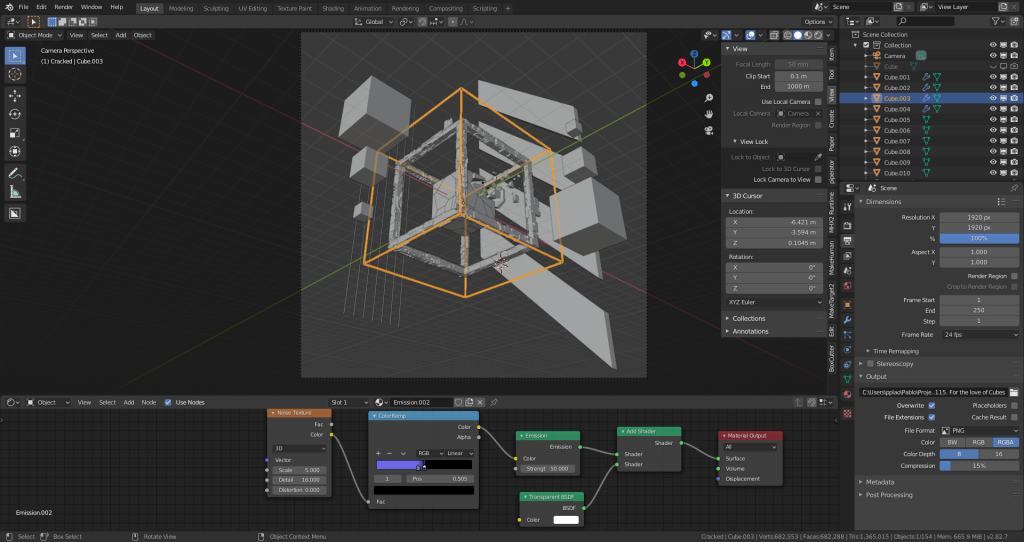 For the love of Cubes - workbench.