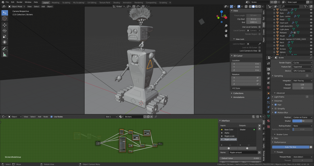 Cyber RoboPunk - workbench.

