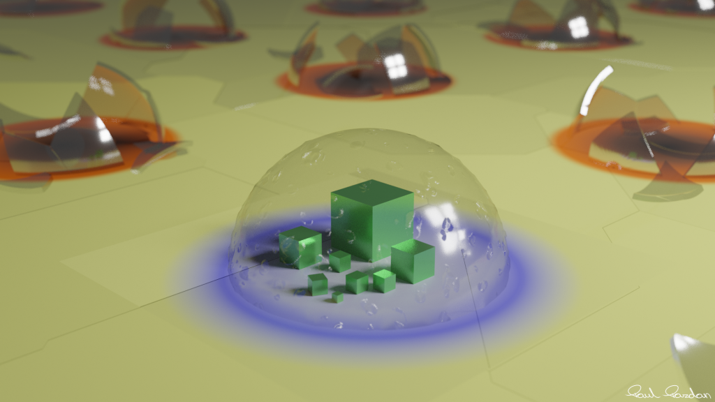 Save the Cubes + water drops.