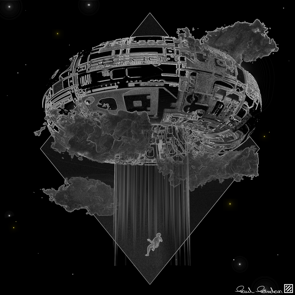 First contact - kind of - image gradient edge detection.