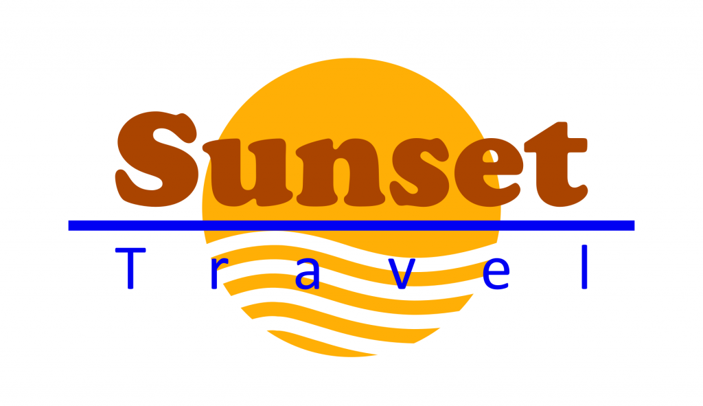 Sunset Travel - finished logo.