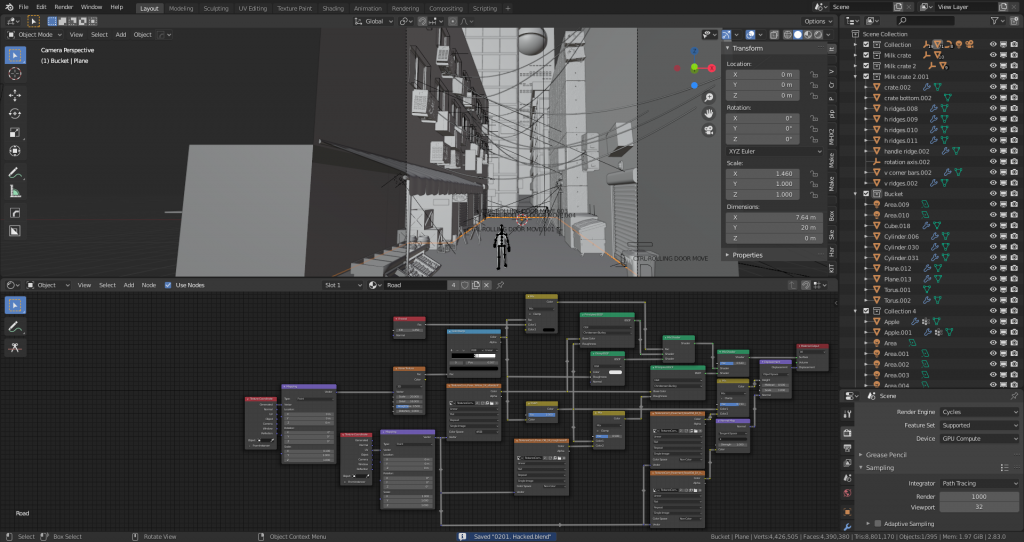Empty reality - workbench.