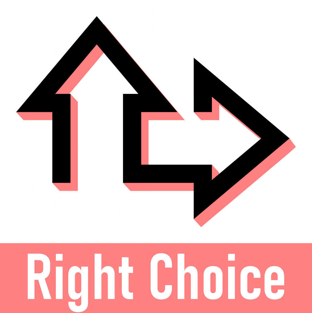 Right Choice - red.