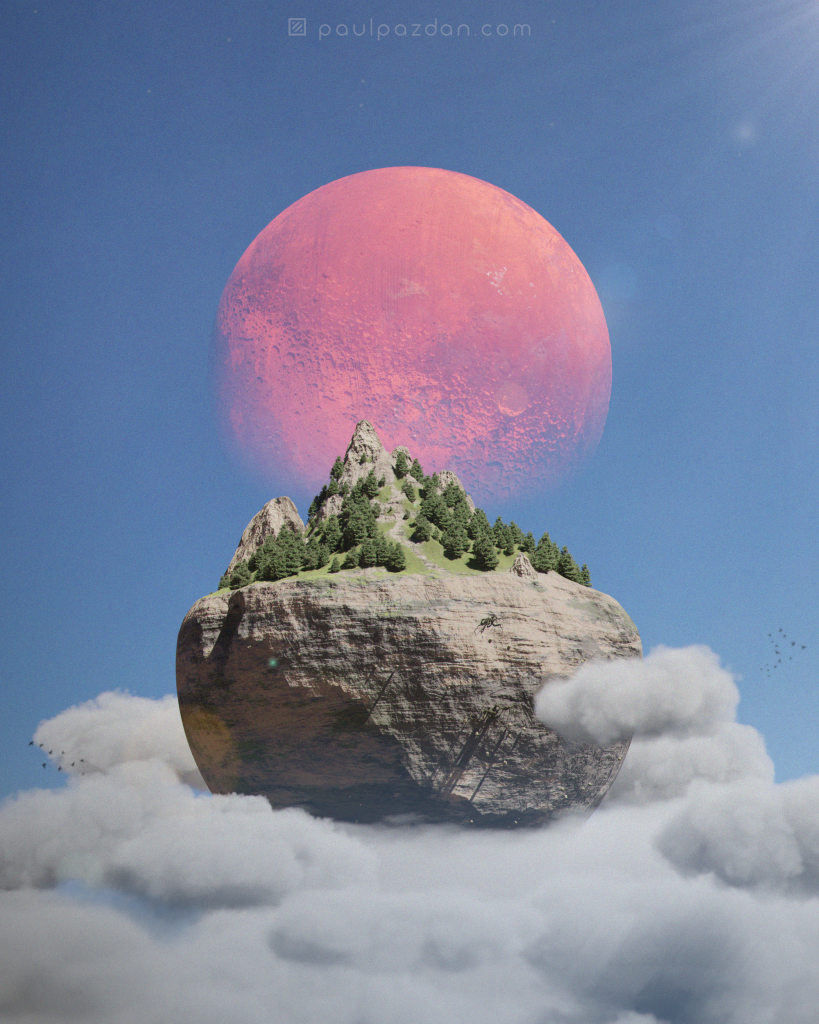 Floating.