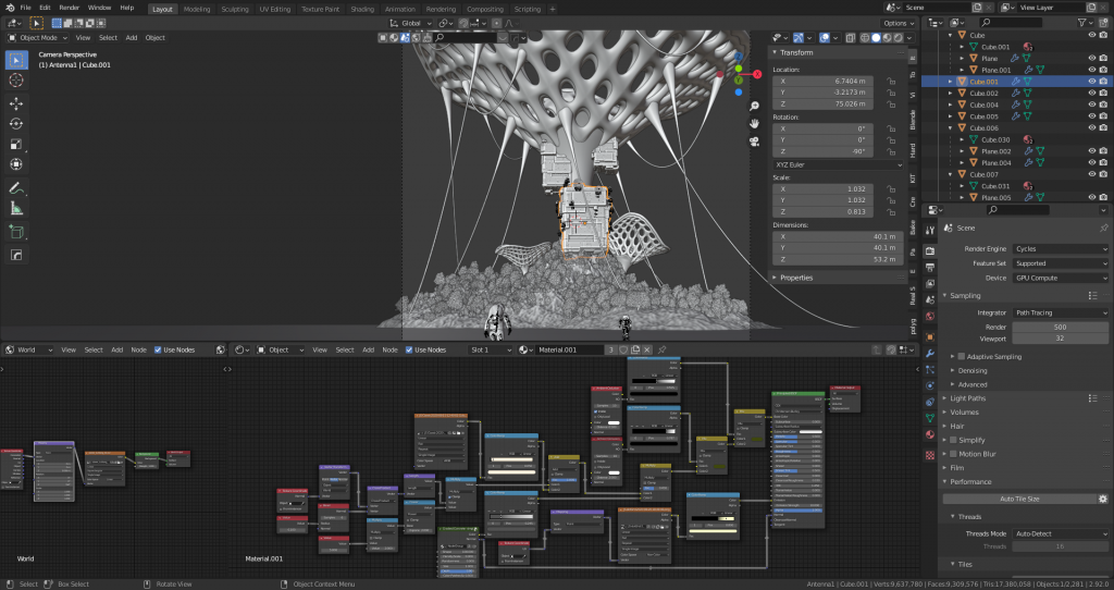 Fungus Extraction Outpost - workbench.