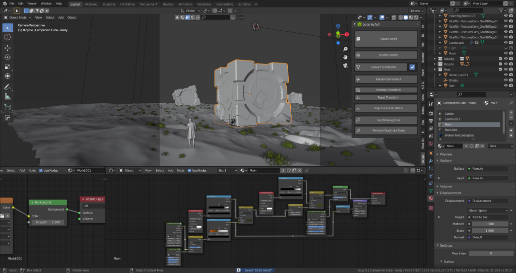 Aperture Science - workbench.
