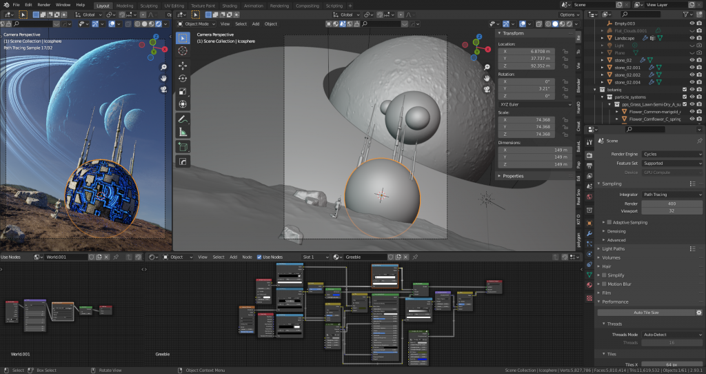 Communications Outpost - workbench.