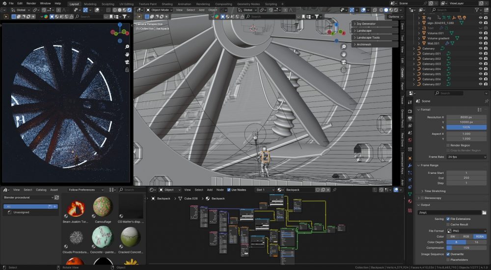 Maintenance Tunnel - workbench.
