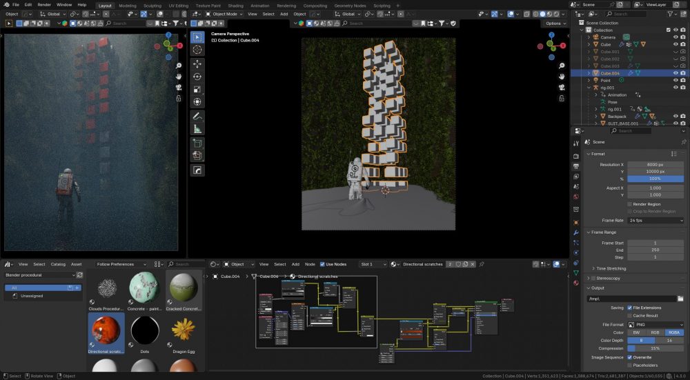 Cube Tower - workbench.